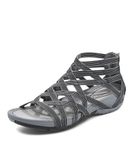 BareTraps Women's Samina Gladiator Sandal, Black, 6 M US