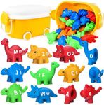 Dinosaur Matching Letters Toys 26PC