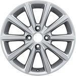 Ford Genuine Fiesta Mk7 16'' Alloy Wheel 10 Spoke Sparkle Silver 1895799