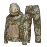 LOOGU Mosquito Suits, Net Bug Pants & Jacket Hood Sets - Ultra-fine Mesh - With Fishing, Hiking, Camping and Gardening