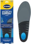 Dr. Scholl's Stabilizing Support Insole with Motion Control, Improves Posture, Arch Support and Balance (Men's 8-14), Gray