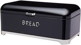 KitchenCraft Lovello Bread Bin 42x22x19cm Black