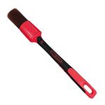 Mafra Detailing Brush 16 (24MM) Red, Heading - Auto Detailing Brush, Multipurpose Detailing Brush, car Cleaning Brush, car Engine Compartment Cleaning Brush, Soft car Brush (Medium, Red)