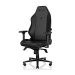 Secretlab TITAN Evo Black Gaming Chair - Reclining - Ergonomic & Heavy Duty Computer Chair with 4D Armrests - Magnetic Head Pillow & Lumbar Support - Big and Tall Up To 180kg - Black - Leatherette