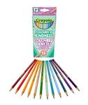 CRAYOLA Colours of Kindness Pencils - Assorted Colours (Pack of 12) | Colours That Represent Good Feelings | Ideal for Kids Aged 3+