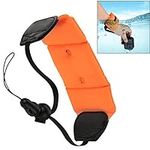 E-outstanding Waterproof Camera Float Strap, Universal Floating Wristband,Hand Grip Lanyard for Underwater GoPro,Waterproof Camera, Keys,Sunglass,etc (Orange)