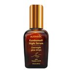 Auravedic Kumkumadi Tailam Retinol Night Serum 50ml Niacinamide Serum For Oily Skin Dry Skin Combination Skin Kumkumadi Oil For Face Anti Aging and Pigmentation.