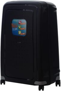 Samsonite S'Cure Spinner Suitcase 75cm – Black