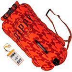 DIPPY Tow Floats For Open Water Swimming | 28L Swim Buoy Open Water Swimming Float | Waterproof Swimming Buoy | Tow Float Dry Bag | Wild Swimming Float | Wild Swimming Accessories Triathlete, Swimmer