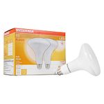 Sylvania Home Lighting 79498, 85W Equivalent, Light Bulb, BR40 Lamp, 2 Pack, Efficeint 13W, Soft White