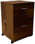 Nexera Essentials 2-Drawer Mobile Filing Cabinet 12093 from, Truffle