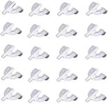 Bass Drum Claw Hook 20pcs Iron Drum Claw Hook for Bass Drum Parts Accessories，Silver