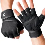 VINSGUIR Weight Lifting Gloves, Gym Gloves for Men and Women, Workout Gloves with Wrist Support for Exercise, Weightlifting, Training, Cycling, Pull-ups, Rowing, and Climbing