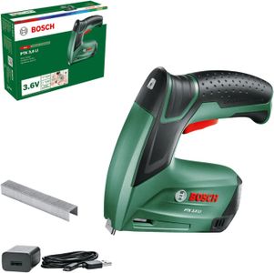 Bosch Cordless Tacker PTK 3.6 LI – 3.6V, Rechargeable, 30 Impacts/Min