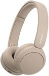 Sony WH-CH520 Wireless Bluetooth Headphones - Up to 50 Hours Battery Life with Quick Charge Function, On-Ear Model - Beige