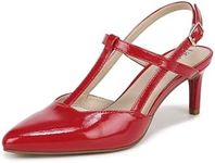 LifeStride Womens Aire Slingback Pump Fire Red Patent 8 W