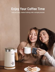 YISSVIC Electric Milk Frother – Automatic Foam Maker for Coffee