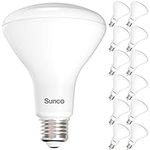 Sunco Lighting 12 Pack BR30 Indoor 