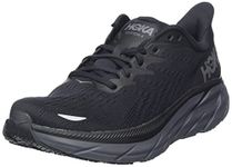 HOKA ONE ONE Men's Bondi 8 Running Shoes, Black/Black, 9 UK