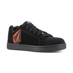 Volcom Work Men's Stone Black and Red Composite Toe Shoes