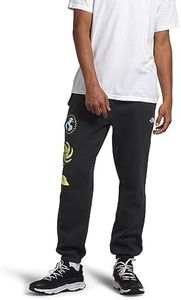 THE NORTH FACE Men's Half Dome Sweatpant, Tnf Black/Snow, X-Small