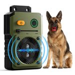 Queenmew Anti Barking Device for Dogs, 3 Modes Dog Bark Deterrent Devices Long Range 50ft, Type-C Rechargeable Bark Box Barking Control Devices, No More Barking Indoor/Outdoor Training