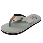 Alpine Swiss Mens Flip Flops Beach Sandals EVA Sole Comfort Thongs Gray 11 M US