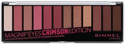 Rimmel London Magnif'Eyes Eyeshadow Palette, Crimson Edition