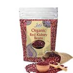 Organic Rajma 2 LB (Dark Red Kidney Beans Whole) - by Jiva Organics