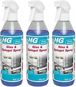 HG 142050105 Glass and Mirror Spray Glass Cleaner (2 + 1 Free) Pack of 3