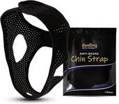 Anti Snore Chin Strap - Anti-Dry Mouth Chin Strap for CPAP Users - Stop Noise - Snoreless Sleeping Solution for Men and Women - Breathing Aid for Snoring