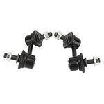 Sway Bar End Links, 1 Pair Front Suspension Stabilizer Bar Link 51321‑S5A‑003 Enhanced Performance Replacement Sway Bar Link Kits for Civic CR‑V Element