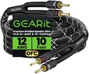 GearIT 12AWG Speaker Cable Wire wit