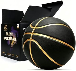 ADSTA Silent Basketball Size 7 (29.5") – Noiseless Indoor Basketball for Quiet Dribbling and Indoor Training, Pro Grooved Airless Foam Basketball – Real Feel Higher Bounce Quieter