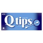 Q-tips Cotton Swabs for your everyday needs Original cotton swab made with 100% cotton 400 Count