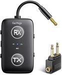 Bluetooth 5.4 Transmitter and Receiver, ElecMoga 2-in-1 Wireless Aux Bluetooth Adapter, Dual Connection, Low Latency, 3.5mm Jack Audio Transmitter for TV, Airplane, Car, Headphone, Speaker, Gym