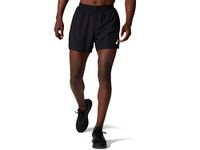 ASICS Men's Bermuda Shorts (2011B862.001_Performance Black/Graphite Grey_L)