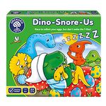 Orchard Toys Dino-Snore-Us Game, A fun Dinosaur Themed Board Game for ages 4+, Encourages Number and Counting Skills for Kids