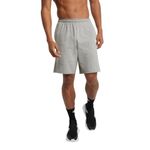 Champion Men's Jersey Short with Pockets Shorts, Oxford Gray C Patch Logo, M