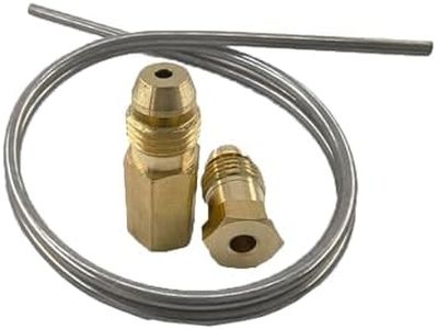 lrnyso Replacement heater fireplacesc central heating system onnecting pipe Pilot Tubing set 20" Long 392449-1 392449-4 fits Honeywell Resideo Heaters DV1004 Empire Heater DV25-2 DV35-2 etc