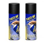 2 PACK PLASTI DIP Mulit-Purpose Rubber Coating Spray BLACK 11oz