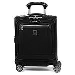 Travelpro Luggage Platinum Elite 16" Carry-on Spinner Tote with USB Port, Shadow Black