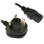 kenable Power Cord UK Plug to HOT IEC Cable Kettle Lead C15 2m [2 metres]