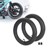 2 pack of 12 1/2"x 2 1/4"(12.5x2.25) Scooter Inner Tube With Angled Valve Stem, replacement for Pocket Mod Bella Chrissy Hannah Montana Currie Schwinn