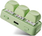 HanlinYueFree3 Bluetooth Keypad Page Flipper Bluetooth Page Flipper, Built in Non Removable Lithium ion Battery, Excluding Button Battery (Green)