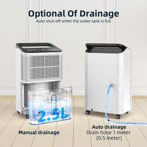 CONOPU 16L Ultra-Quiet Dehumidifier – High Capacity Home Moisture Removal