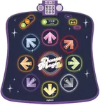 JOYBERRI Dance Mat - with 8 Levels & Songs, 3 Speeds and 2 Modes - Light Up Electronic Kids Dance Mat for Kids Ages 4-8, 8-12, Toddlers 3-5 / Dance Pad, Dancing Mat Toy Gift for Girls and Boys