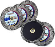 5Pc/Lot 4.5" Super Tile Blade Diamond Cutting Blade for Cutting and Grinding Granite Marble Porcelain Tile