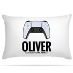 Personalised Gaming Pillow Case with 4 Different Controller Gamepad Design - Bedroom Accessories Cute Room Decor Gifts for Boys & Room Decor for Girls - Man Cave Cushion Covers (ControllerPSC)