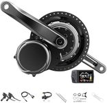 Varstrom for Tongsheng TSDZ8 Mid Motor : 2024 New 48V 750W Mid Drive Kit - EKD01 Display, 44T Chainring, Torque Sensor Mid Mount Electric Bike Conversion Kit for 68-73mm Bottom Bracket